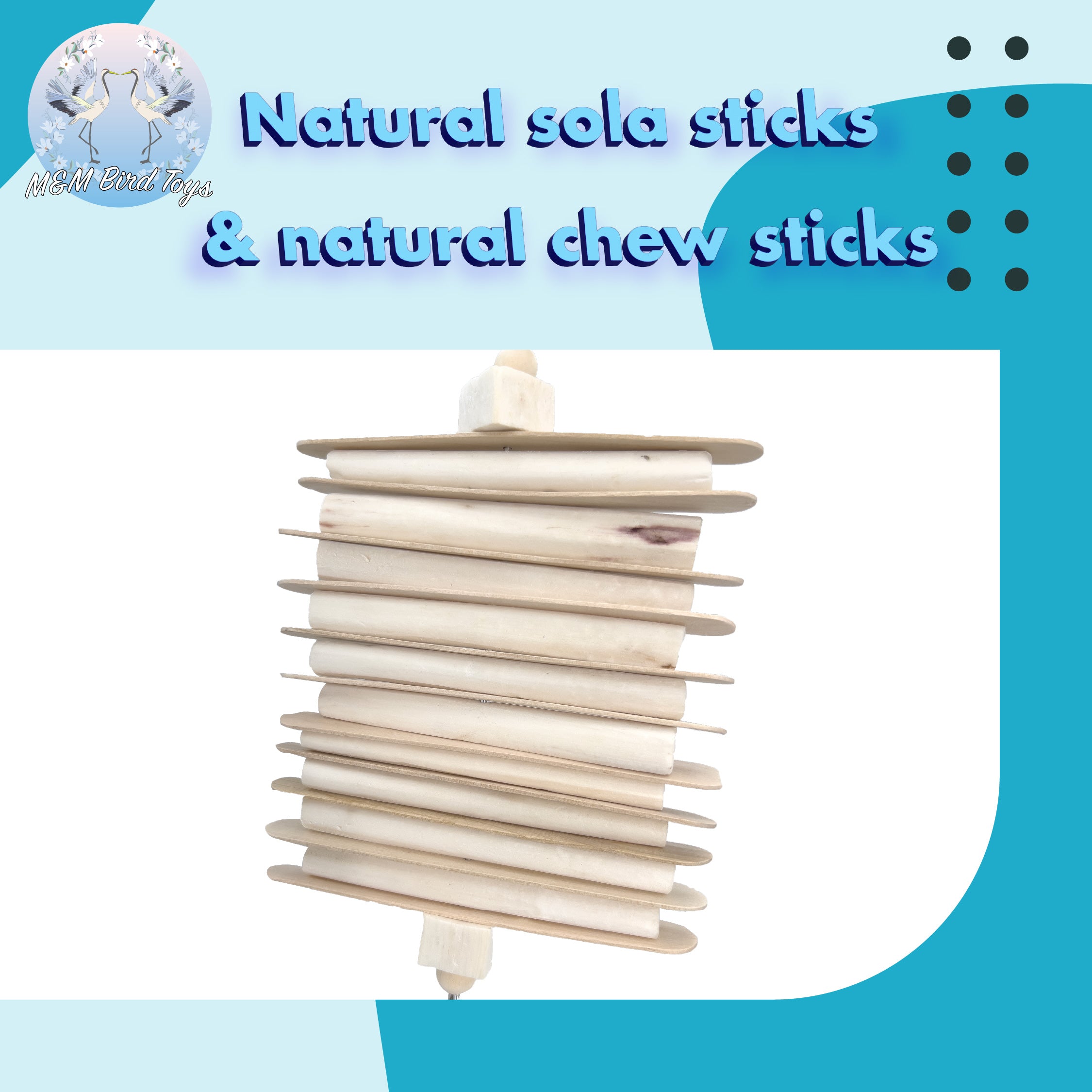 1116 Natural Sola Stick Stack