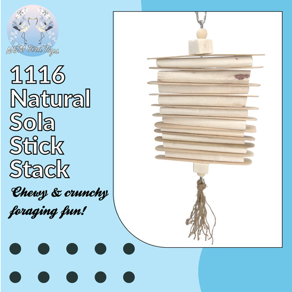 1116 Natural Sola Stick Stack - Hover