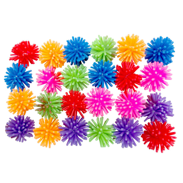 2139 Pk12 Rainbow Spike Balls - Hover