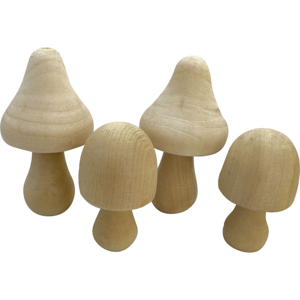 2152 Pk4 Wood Mushrooms