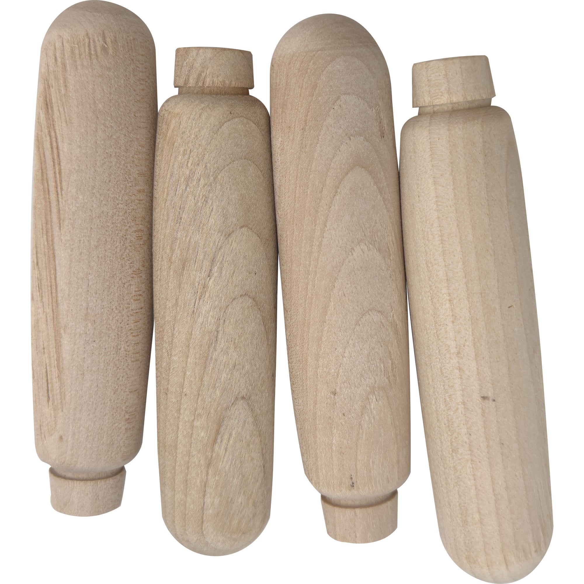 2176 Pk4 Medium Wood Handle Chewers
