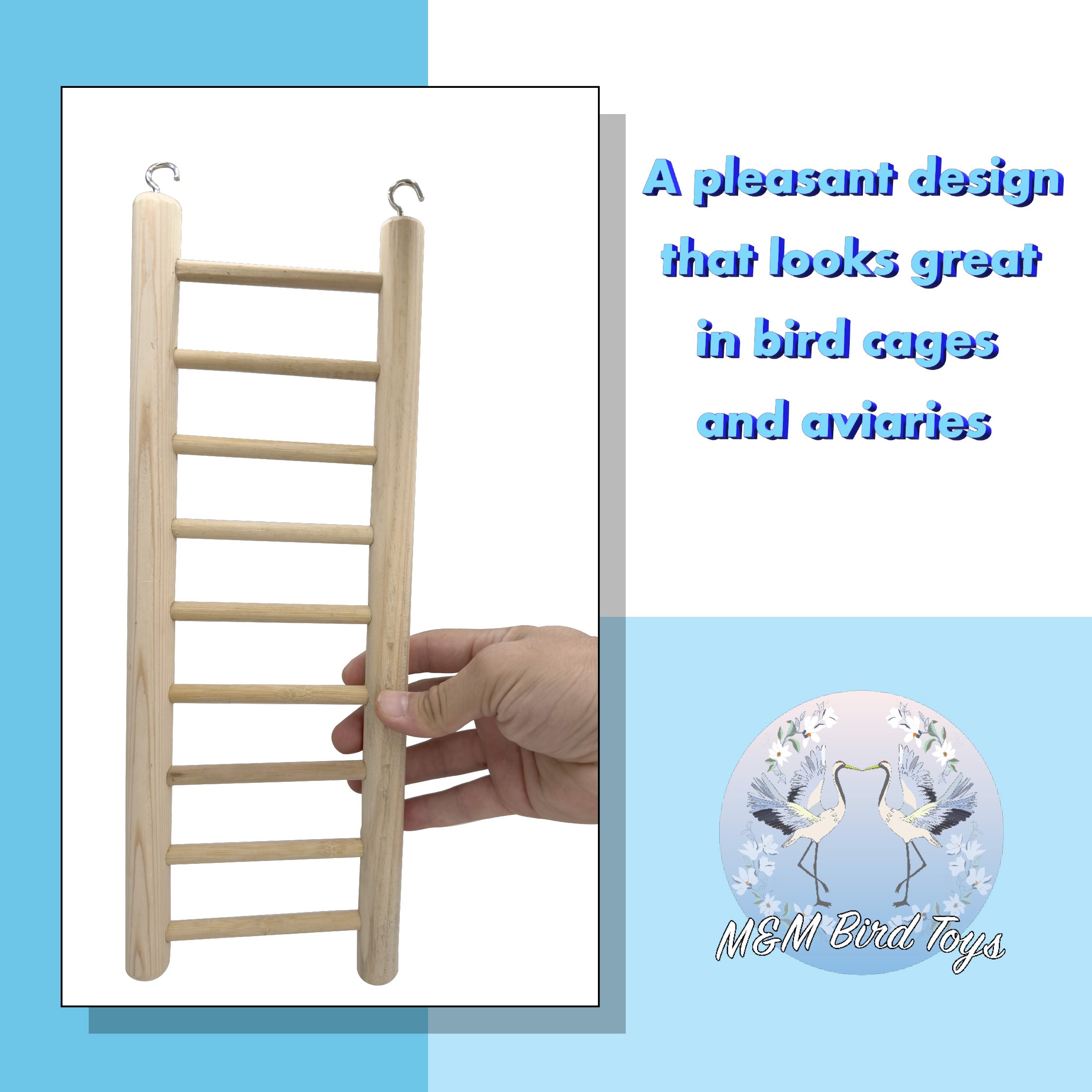 4003 16 Inch Thick Pine Ladder