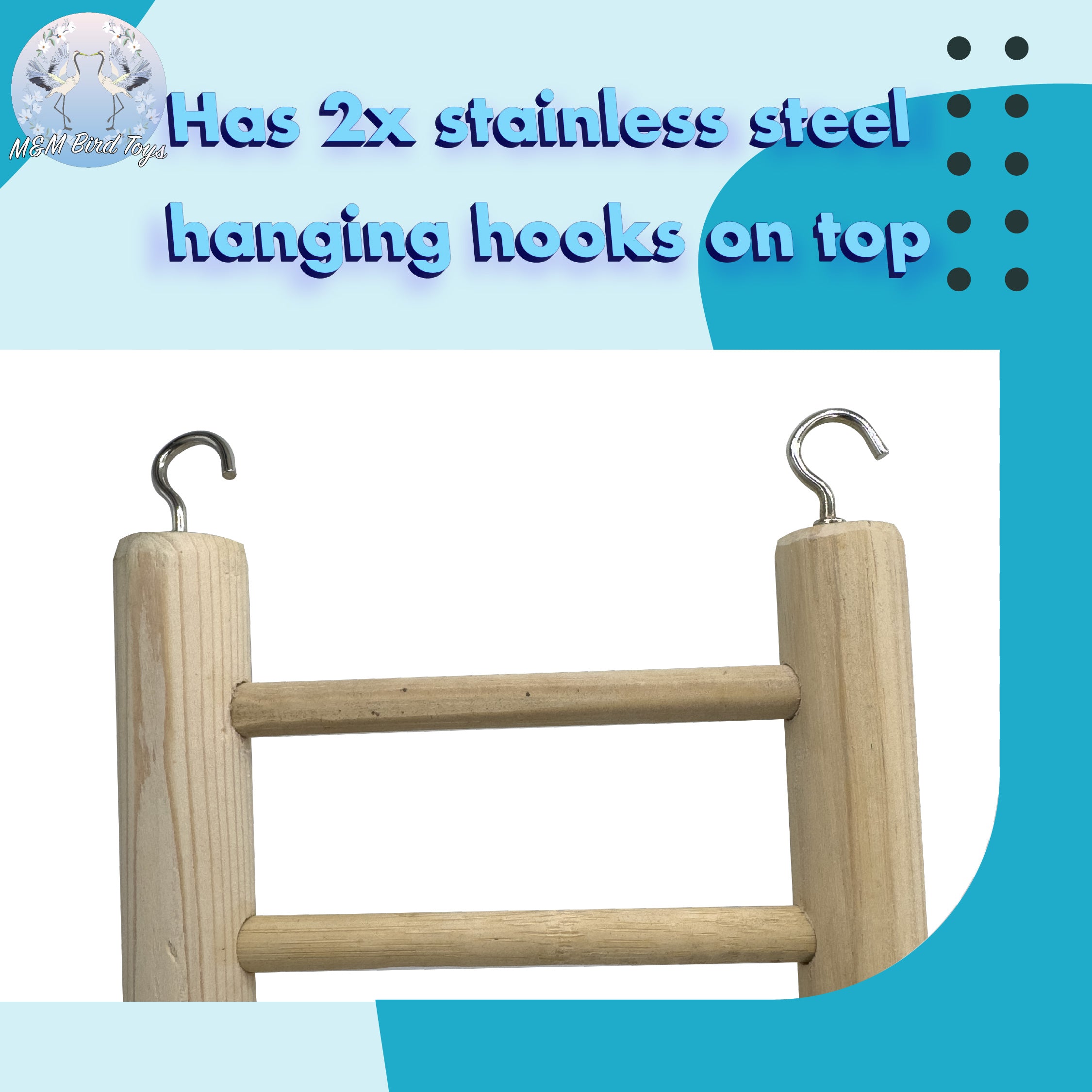 4003 16 Inch Thick Pine Ladder