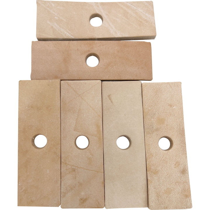 5039 Medium Punched Leather Rectangles